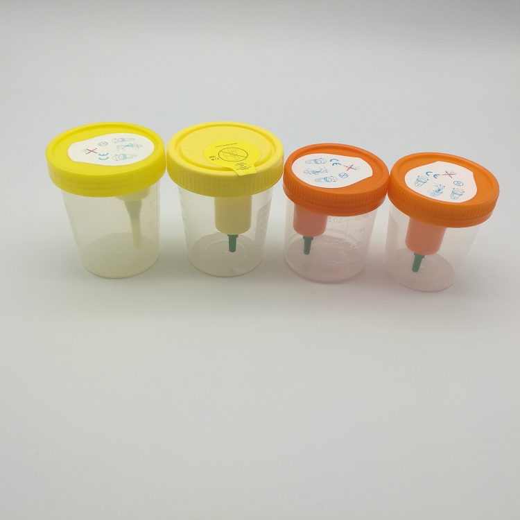 Vacuum Urine Container Cup with Needle